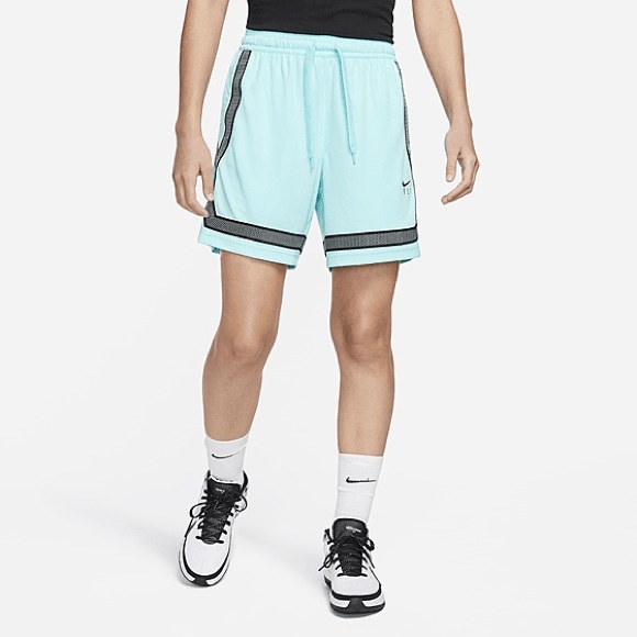 Nike Women’s Large Dri-Fit Basketball Shorts Blue - Picture 5 of 5